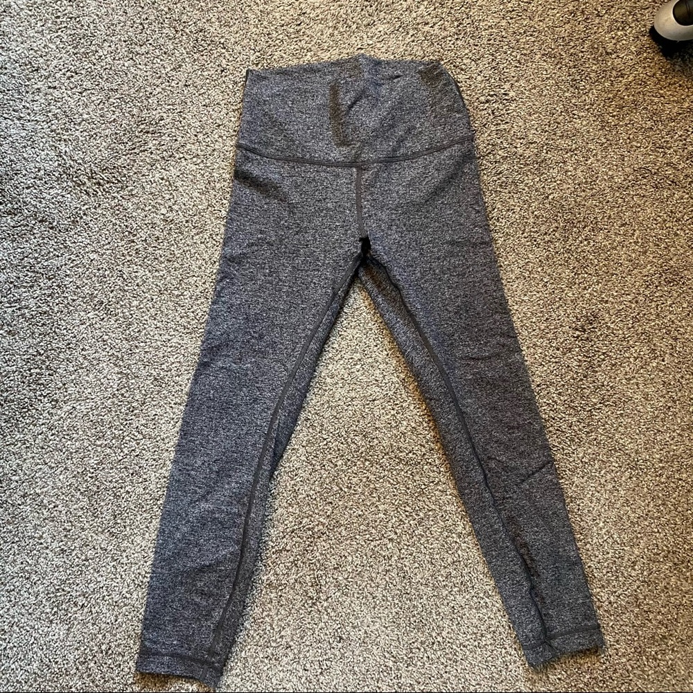 Heathered Grey LuLu Lemon Align Pant